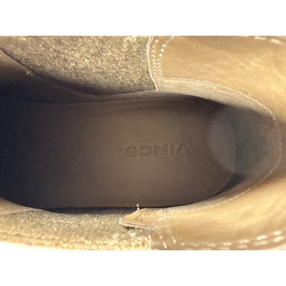 Vince Bonham Chelsea‎ Boot Mens 8.5 M EU42 Light Brown Flint Suede Pull On main image 4